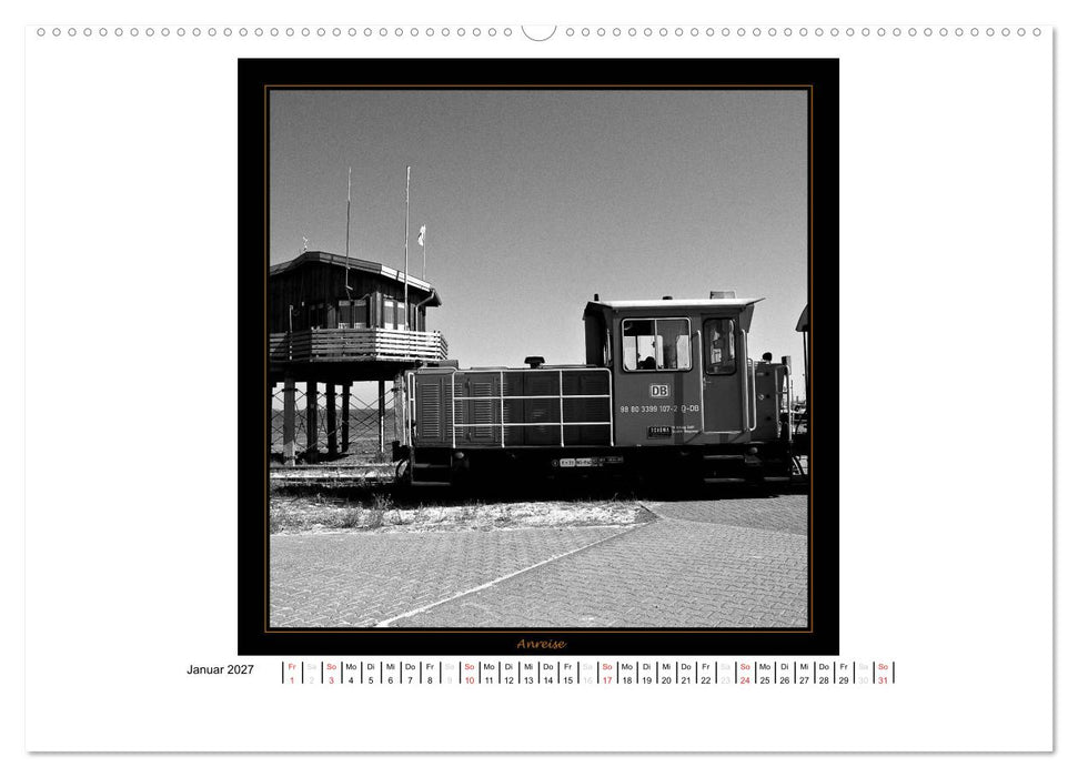 Wangerooge in Fine Art (CALVENDO Wandkalender 2027)