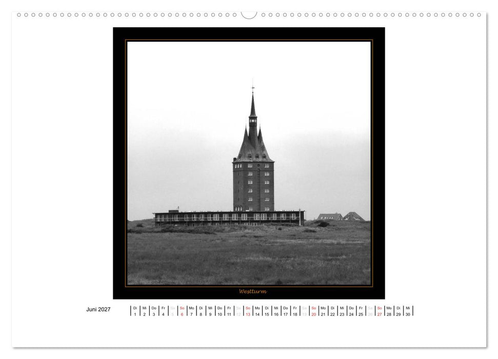 Wangerooge in Fine Art (CALVENDO Wandkalender 2027)