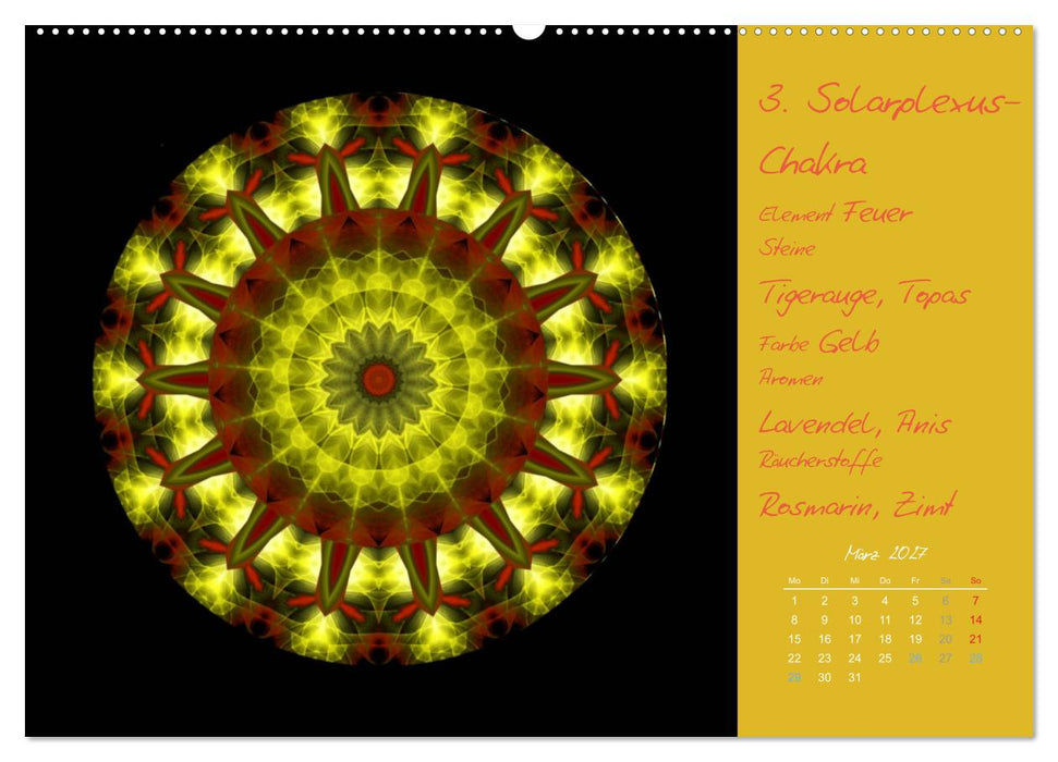 Kleine Chakrenlehre (CALVENDO Wandkalender 2027)