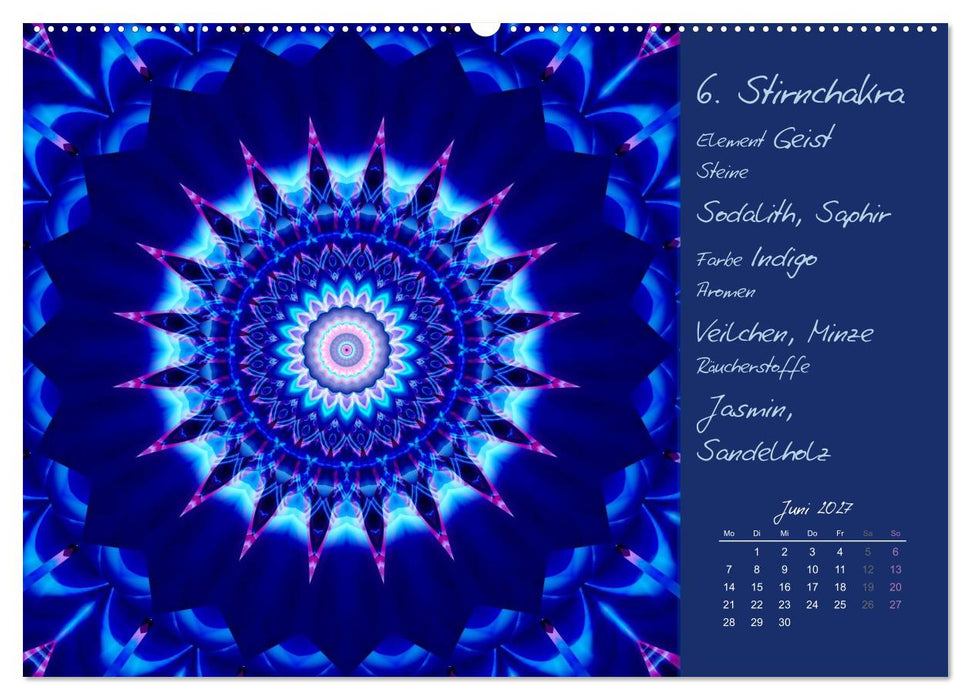 Kleine Chakrenlehre (CALVENDO Wandkalender 2027)