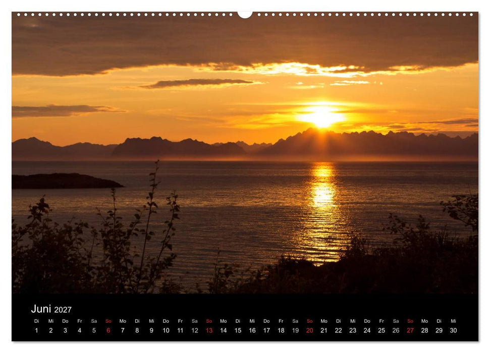 Lichter des Nordens (CALVENDO Wandkalender 2027)