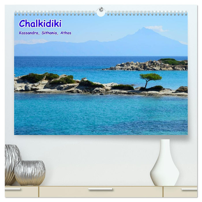 Chalkidiki: Kassandra, Sithonia, Athos (CALVENDO Premium Wandkalender 2027)