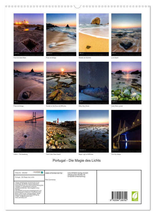 Portugal - Die Magie des Lichts (CALVENDO Premium Wandkalender 2027)