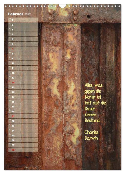 maritim inspiriert / Geburtstagskalender (CALVENDO Wandkalender 2027)