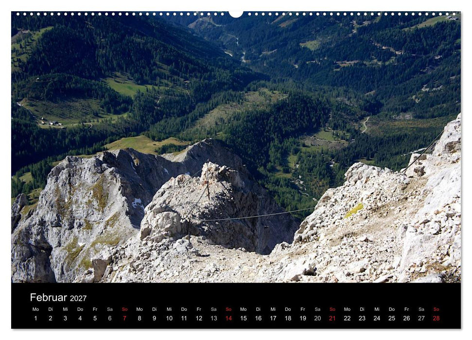 Der Dachstein - Massiv in den Alpen (CALVENDO Wandkalender 2027)