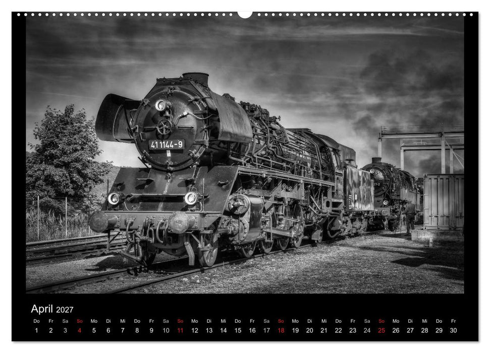 Dampflokomotiven (CALVENDO Wandkalender 2027)