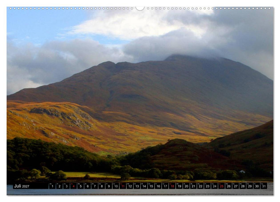 Schottland und Edinburgh (CALVENDO Premium Wandkalender 2027)