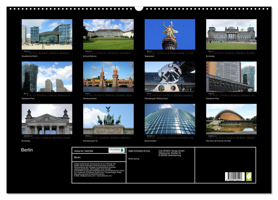 Berlin (CALVENDO Wandkalender 2027)