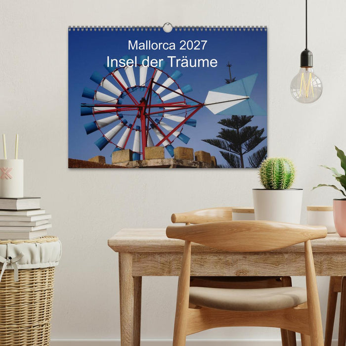 Mallorca 2027 - Insel der Träume (CALVENDO Wandkalender 2027)