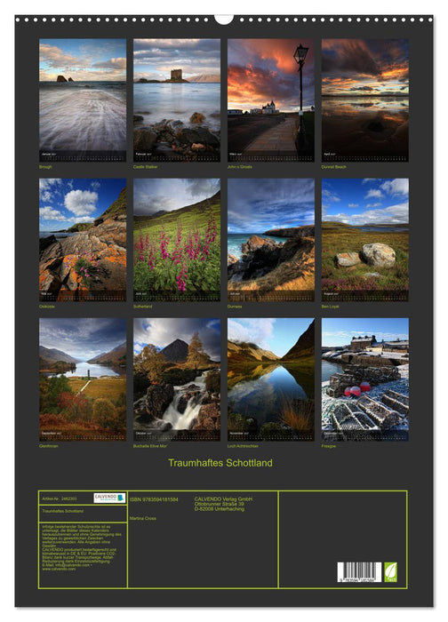 Traumhaftes Schottland (CALVENDO Wandkalender 2027)