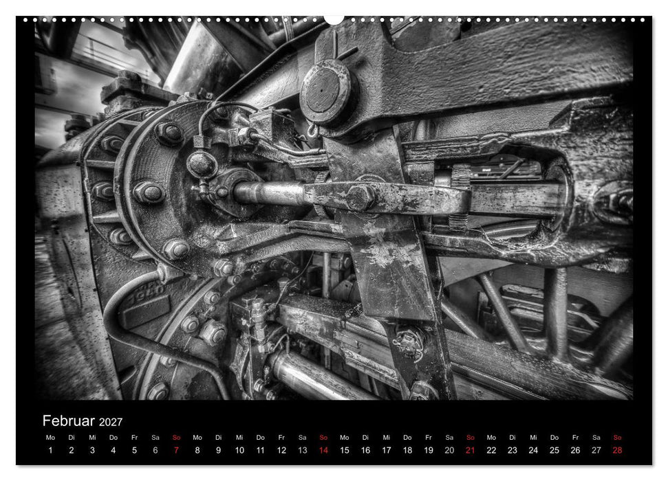 Dampflokomotiven (CALVENDO Premium Wandkalender 2027)