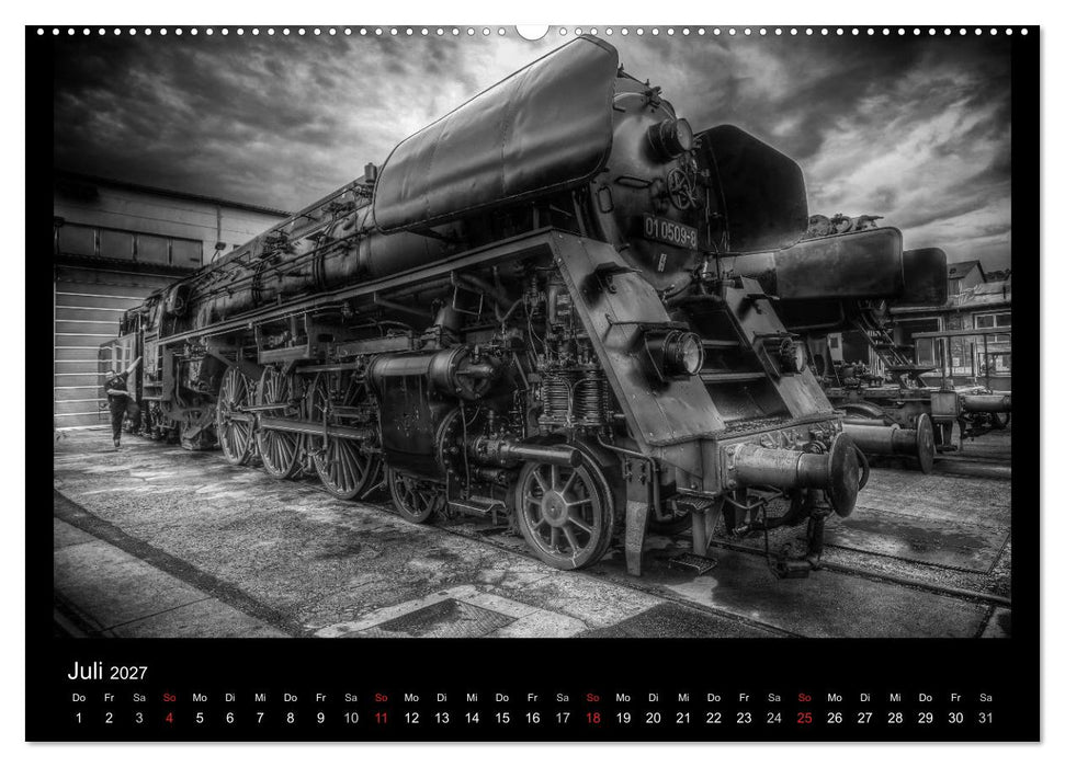 Dampflokomotiven (CALVENDO Premium Wandkalender 2027)