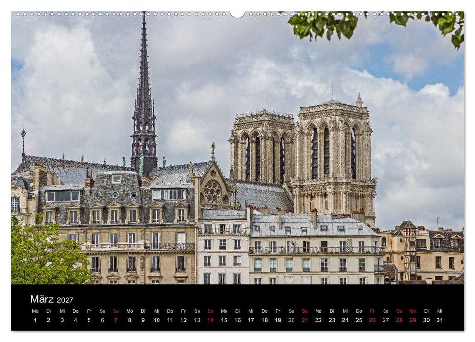Paris (CALVENDO Premium Wandkalender 2027)