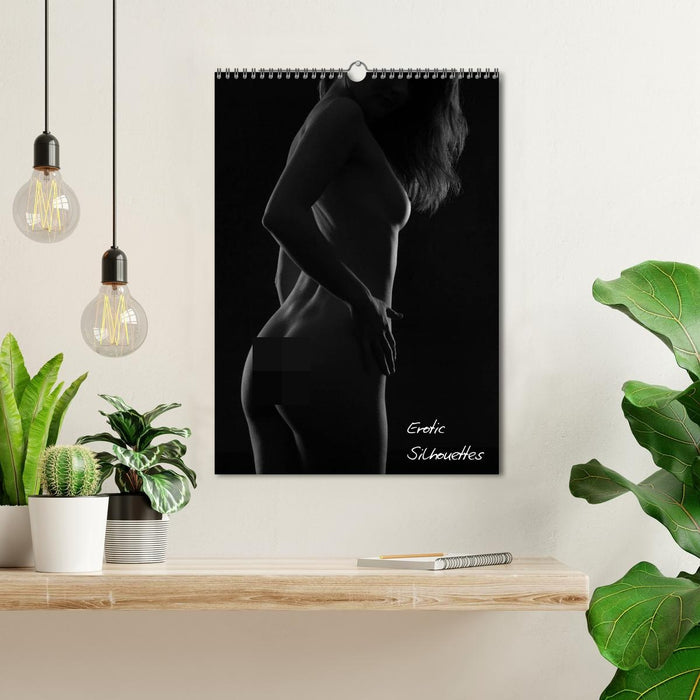 Erotic Silhouettes / UK-Version (CALVENDO Monthly Calendar 2027)