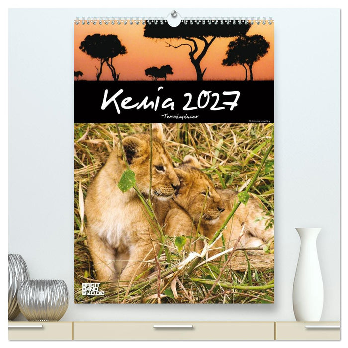 Kenia – Terminplaner (CALVENDO Premium Wandkalender 2027)