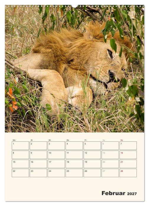 Kenia – Terminplaner (CALVENDO Premium Wandkalender 2027)