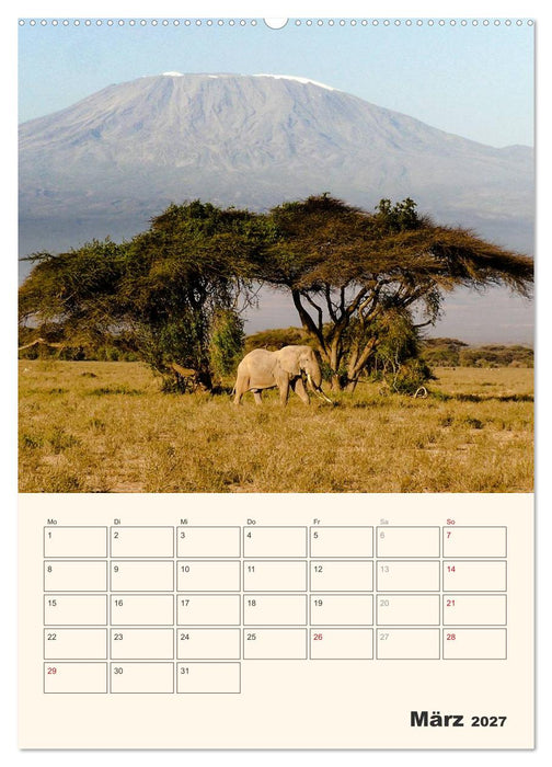 Kenia – Terminplaner (CALVENDO Premium Wandkalender 2027)