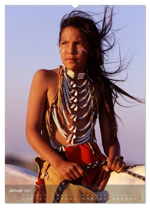 INDIANER Portrait Collection 2 (CALVENDO Wandkalender 2027)