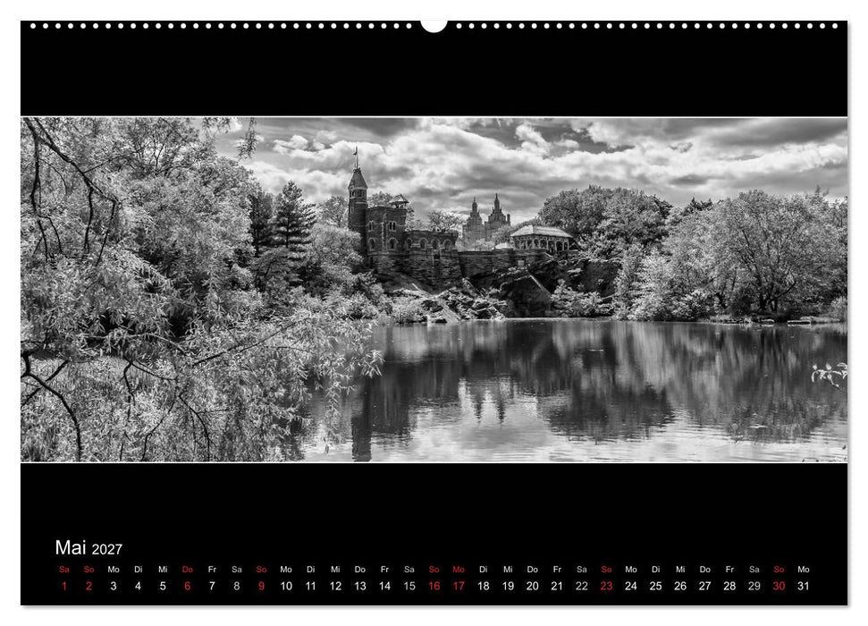 NEW YORK CITY Höhepunkte im Panoramaformat (CALVENDO Wandkalender 2027)