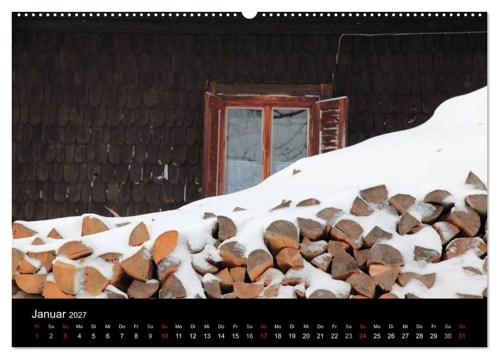 BÖHMERWALD, Tschechische Republik (CALVENDO Wandkalender 2027)
