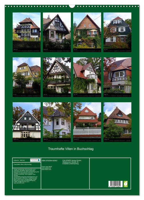 Traumhafte Villen in Buchschlag (CALVENDO Wandkalender 2027)