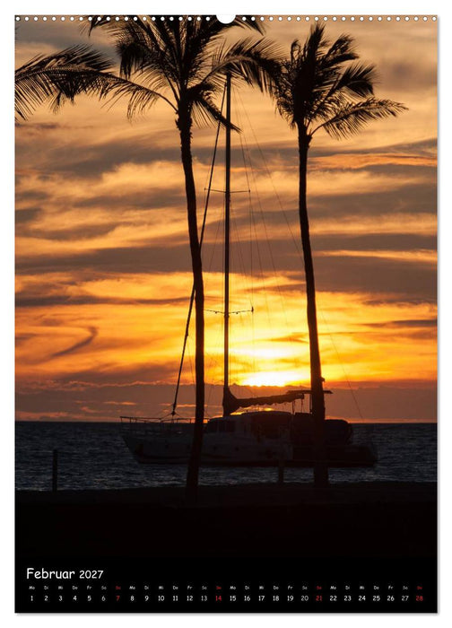 Hawaiian Sunsets (CALVENDO Wandkalender 2027)