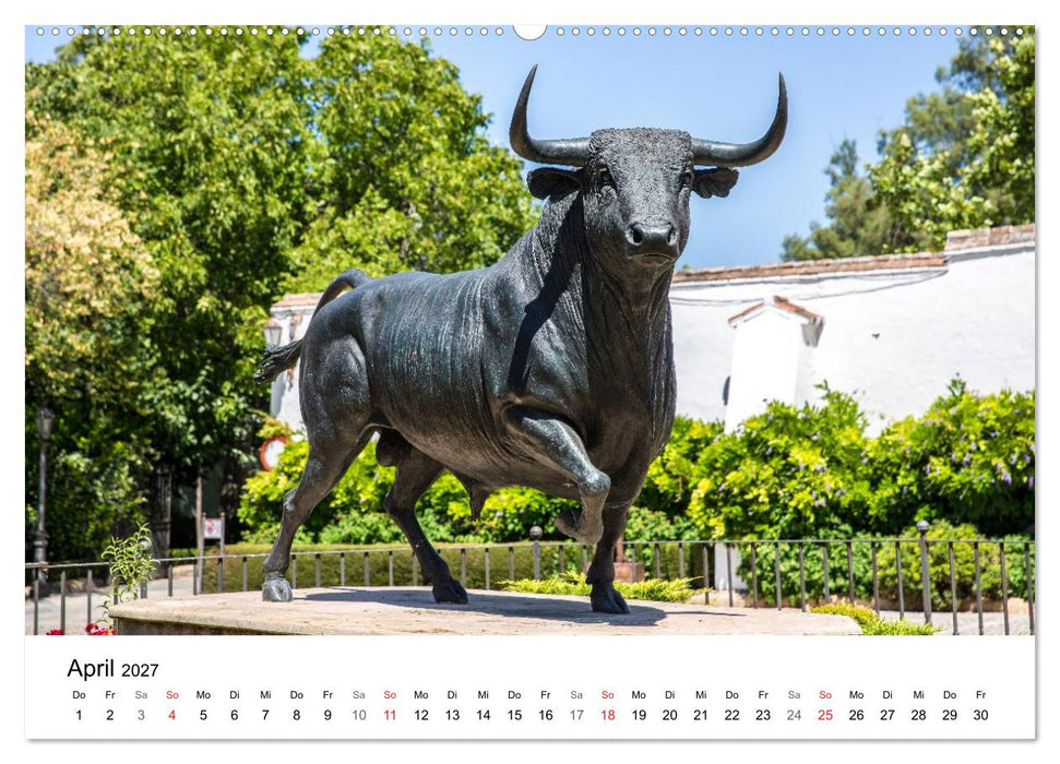 Andalusien - die Wiege vieler spanischer Traditione (CALVENDO Wandkalender 2027)