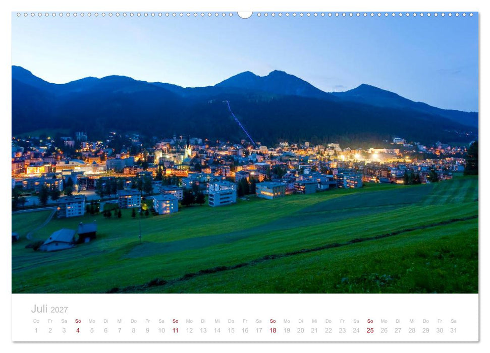 Graubünden Engadin 2027 (CALVENDO Premium Wandkalender 2027)