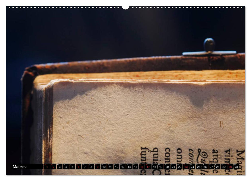 Welt der Bücher (CALVENDO Premium Wandkalender 2027)