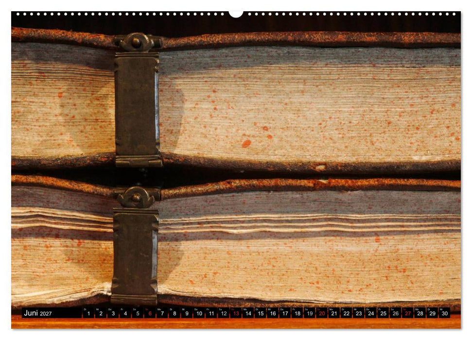 Welt der Bücher (CALVENDO Premium Wandkalender 2027)