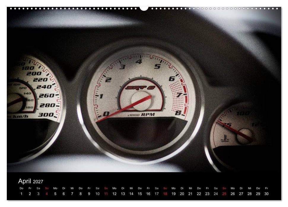 Dodge Challenger SRT8 (CALVENDO Wandkalender 2027)