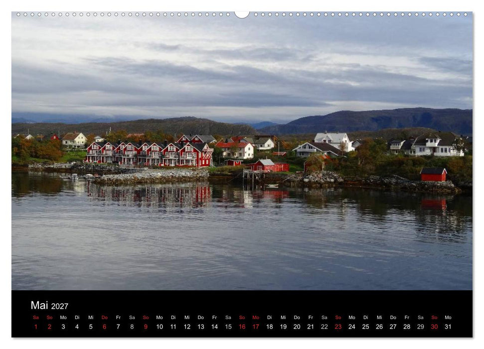 Impressionen von Norwegen entlang der Hurtigruten (CALVENDO Premium Wandkalender 2027)
