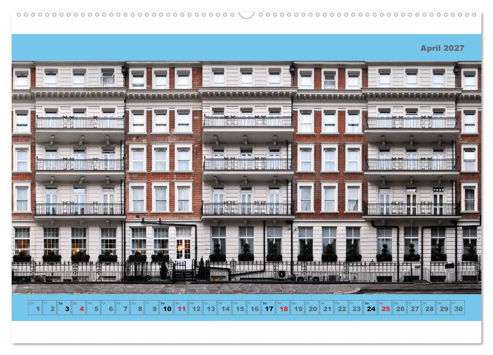London Fassade 2027 (CALVENDO Premium Wandkalender 2027)