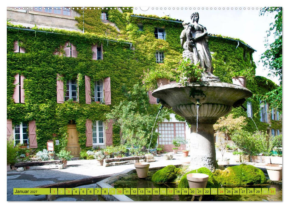Wo die Provence am schönsten ist (CALVENDO Premium Wandkalender 2027)