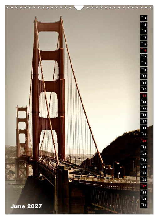Lovely Town SAN FRANCISCO (CALVENDO Monthly Calendar 2027)