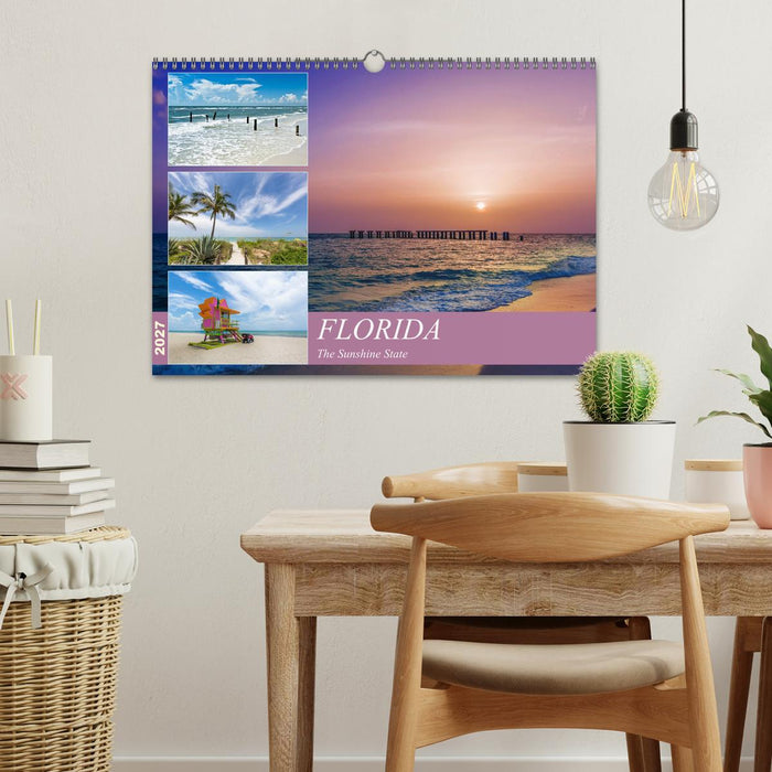 FLORIDA The Sunshine State (CALVENDO Monthly Calendar 2027)