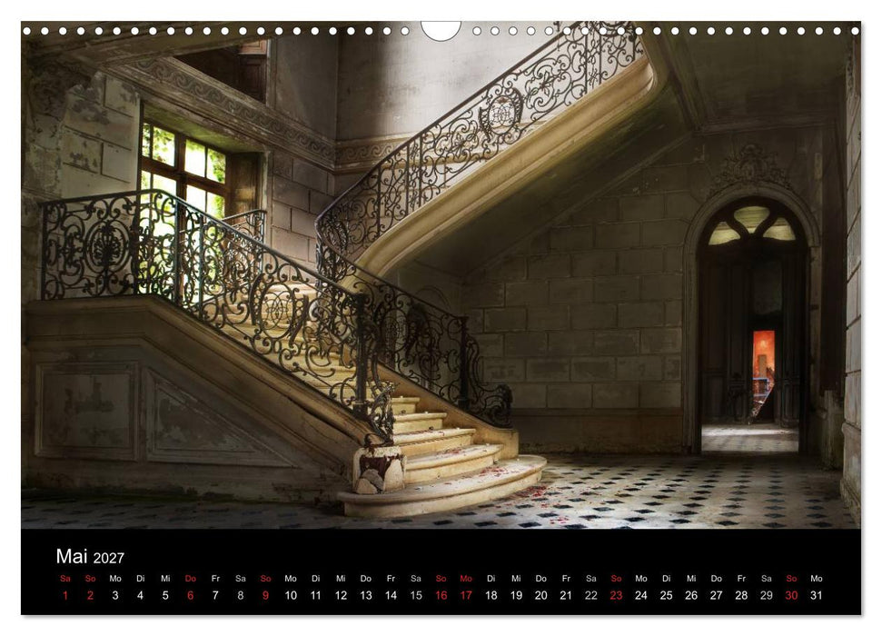 Vergessene und verlassene schöne Orte (CALVENDO Wandkalender 2027)