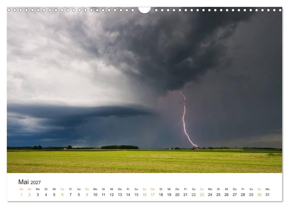 Faszination Gewitter (CALVENDO Wandkalender 2027)