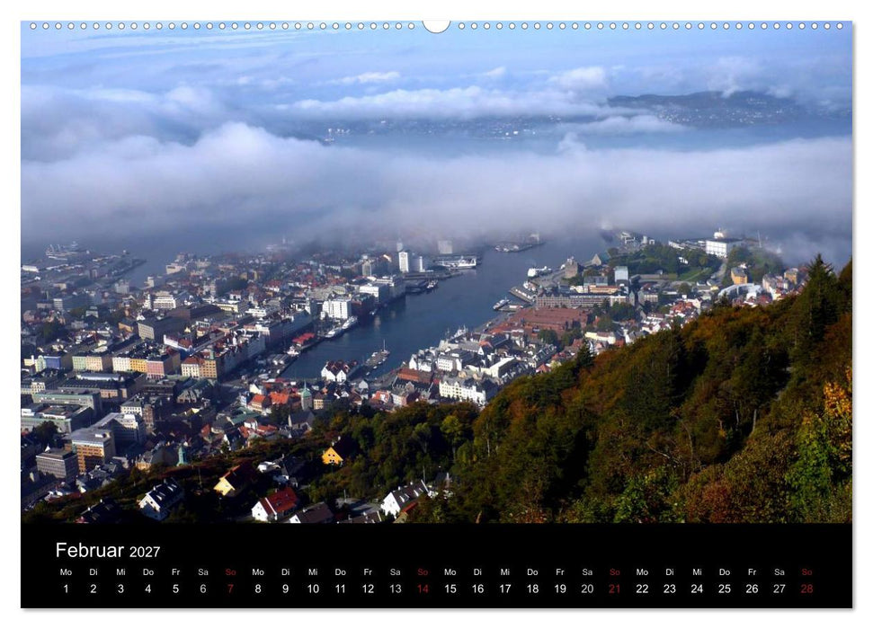 An Norwegens Küsten (CALVENDO Wandkalender 2027)