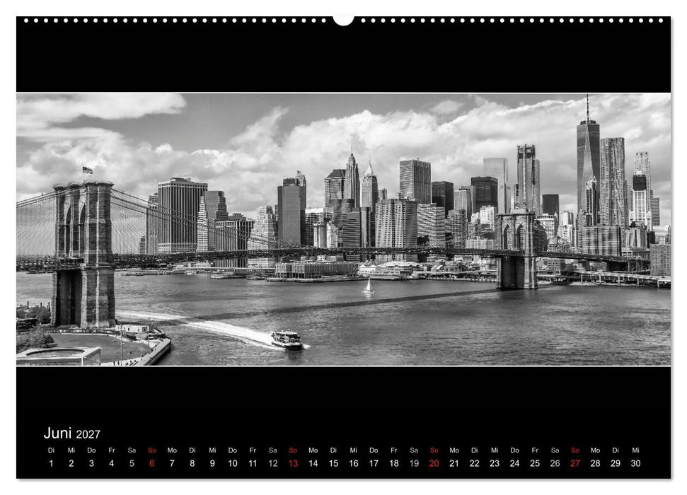 NEW YORK CITY Höhepunkte im Panoramaformat (CALVENDO Premium Wandkalender 2027)
