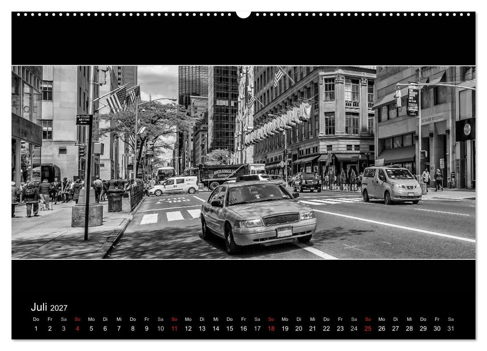NEW YORK CITY Höhepunkte im Panoramaformat (CALVENDO Premium Wandkalender 2027)
