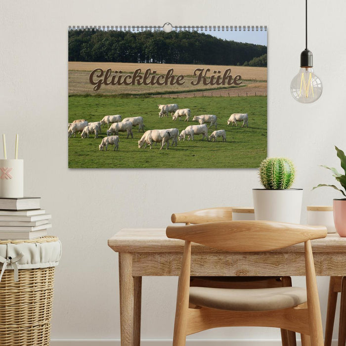 Glückliche Kühe (CALVENDO Wandkalender 2027)