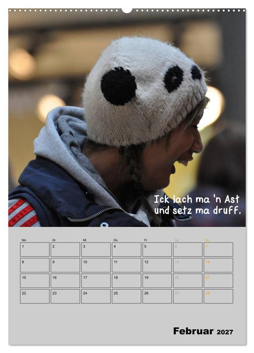 Berliner Straßenfoto Kalender 2027 (CALVENDO Premium Wandkalender 2027)