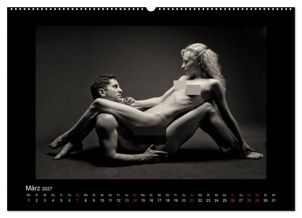 Schönheiten in schwarz-weiss (CALVENDO Premium Wandkalender 2027)