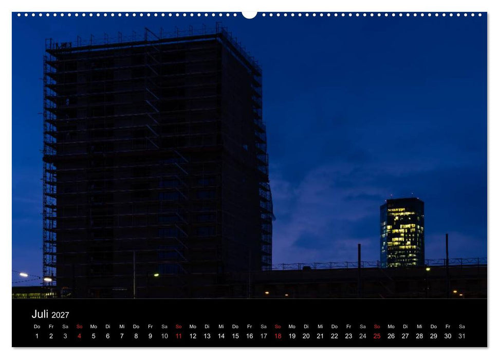 Baustellen (CALVENDO Premium Wandkalender 2027)