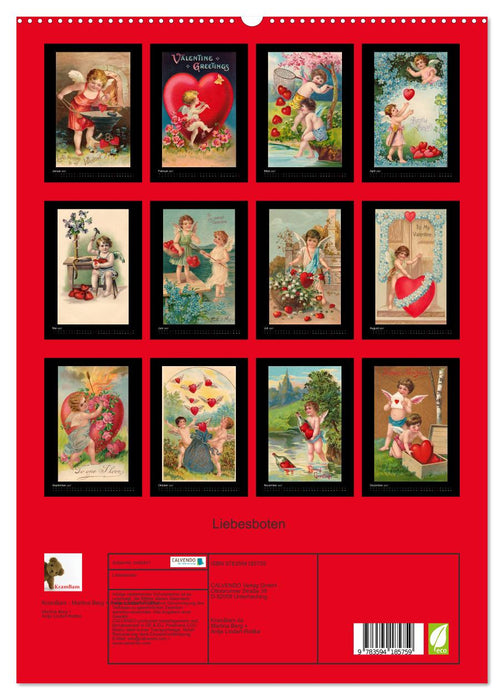 Liebesboten (CALVENDO Premium Wandkalender 2027)