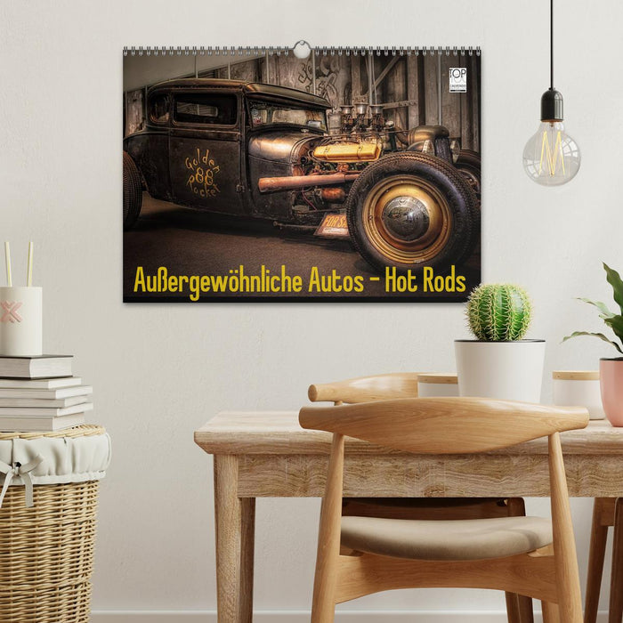 Außergewöhnliche Autos - Hot Rods (CALVENDO Wandkalender 2027)