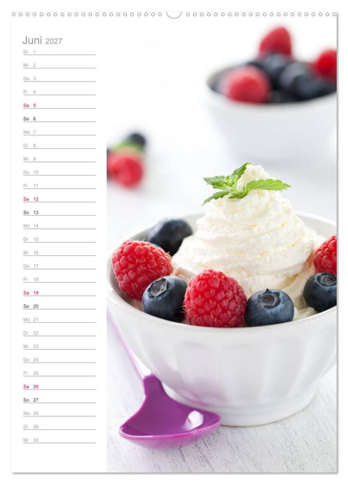 Fruchtiges Vergnügen (CALVENDO Wandkalender 2027)
