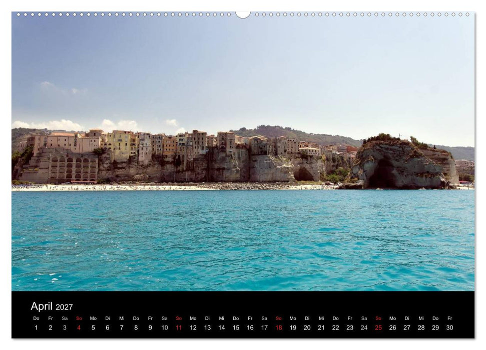 Kalabrien: Wo die Sonne Urlaub macht (CALVENDO Premium Wandkalender 2027)