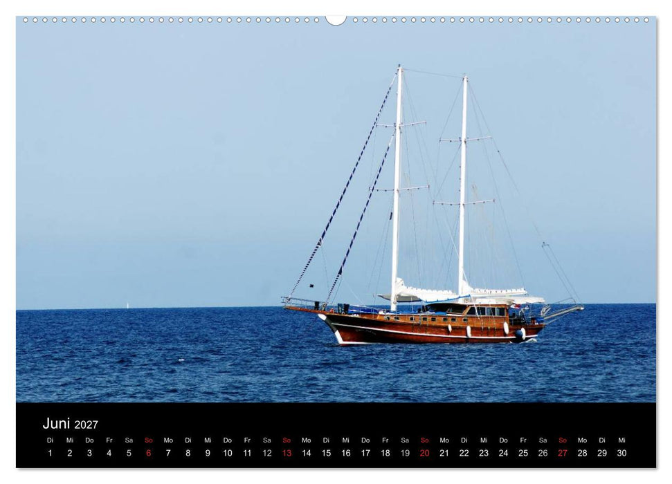 Kalabrien: Wo die Sonne Urlaub macht (CALVENDO Premium Wandkalender 2027)